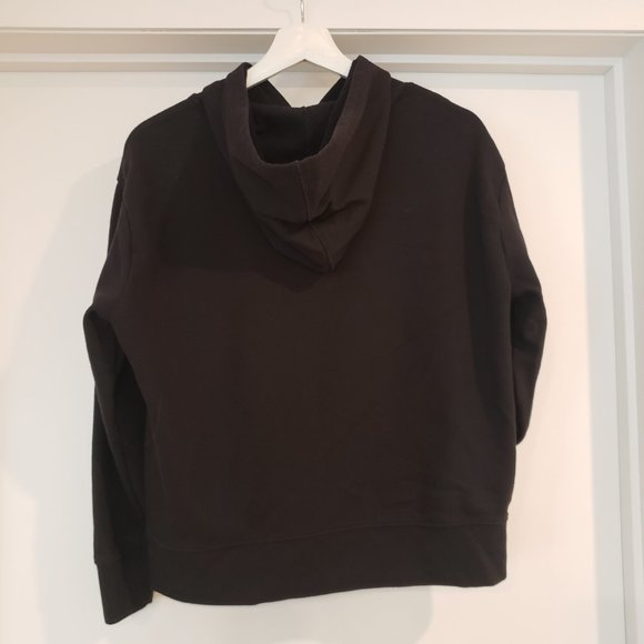 UNISEX - CHAMPION - Hoodie black french terry - TMedium - Picture 2 of 6